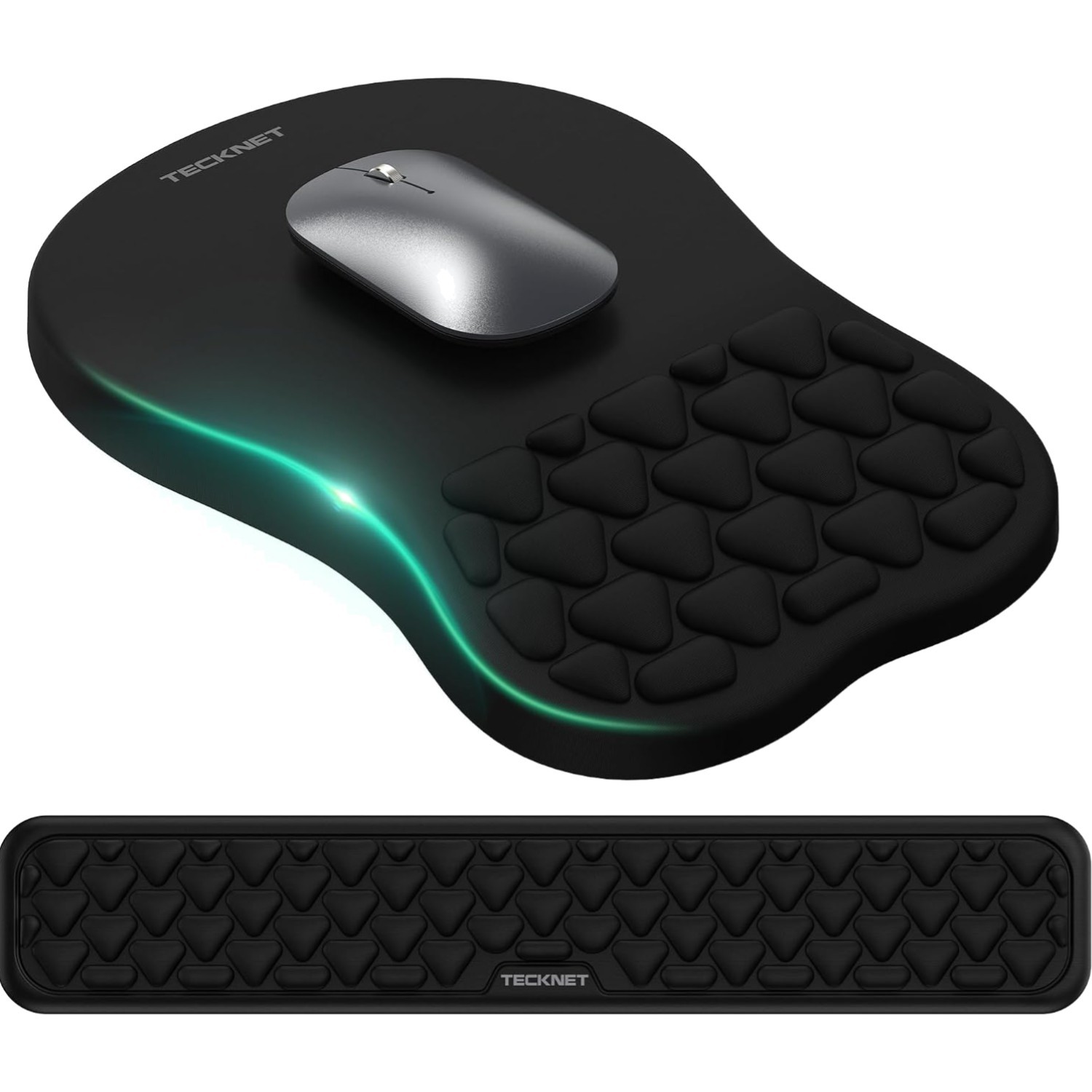 Stylish Non-Slip Mouse Pad with Ergonomic Wrist Support - Perfect for All Users