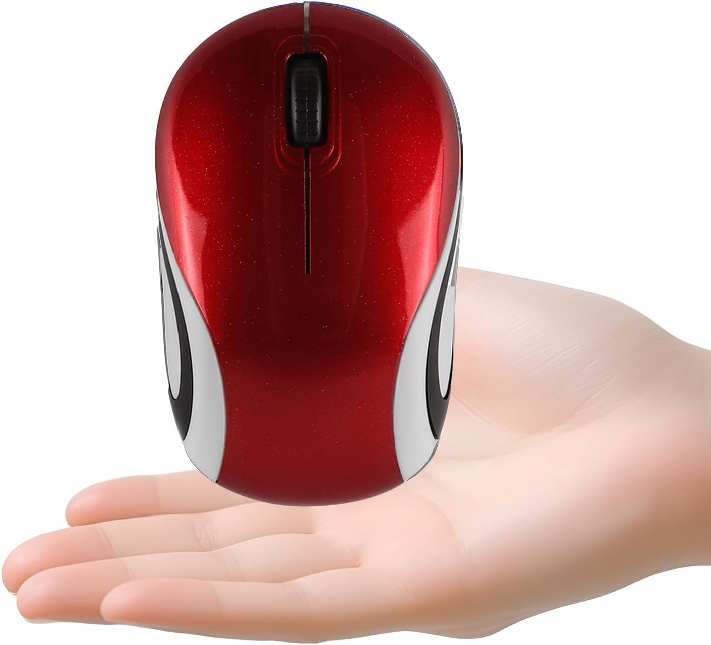 Usbkingdom Mini Small Wireless Mouse for Travel Optical Portable Mini Cordless M