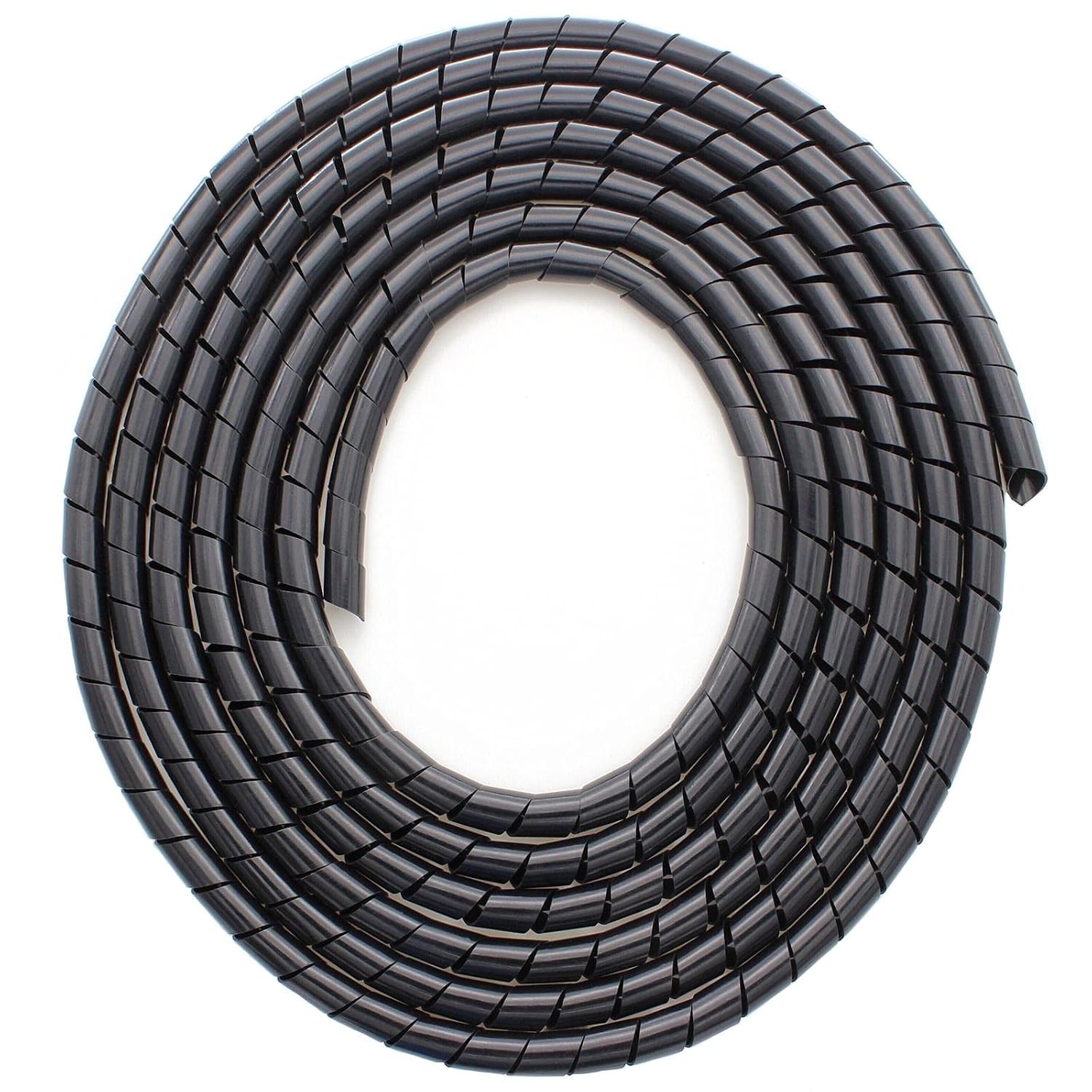 CSZD Spiral Cable Wrap,10ft – 1/4 inch Spiral Wire Wrap Cord Covers Bundle Sleev