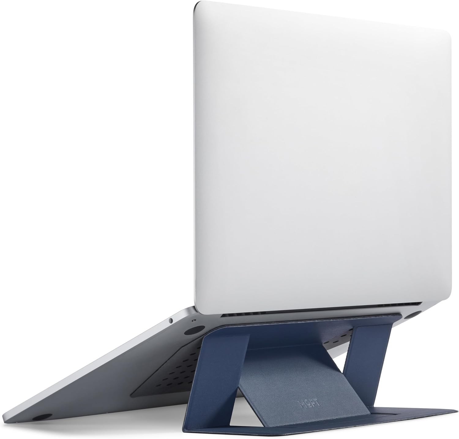 MOFT Laptop Stand Adhesive Foldable 11 inch - 16 inch MacBook Riser Navy Blue