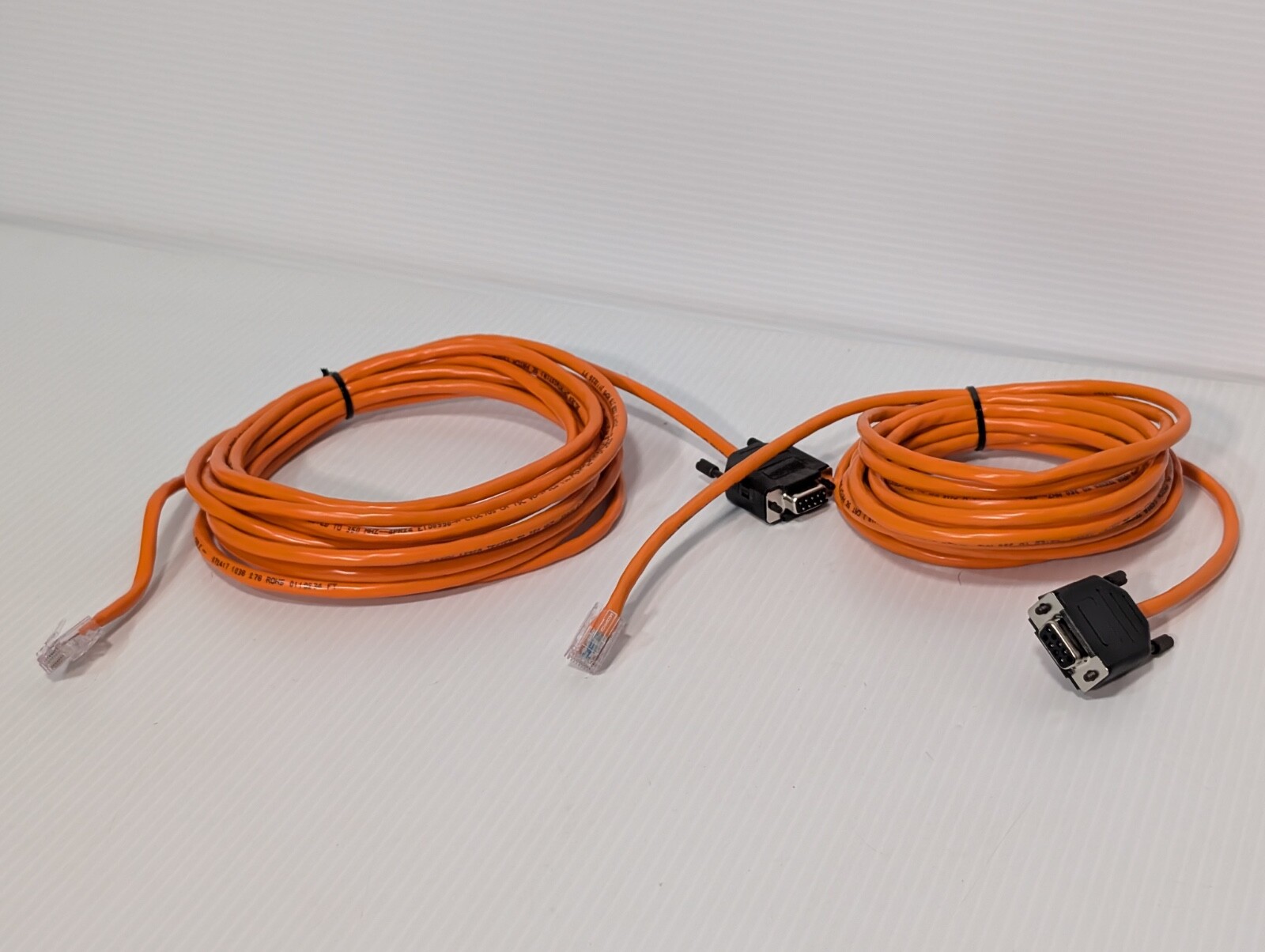 Lot of 2 Belden Datatwist E108998-M C(UL)USCM 75C Cat 5E Patch Cable, as shown