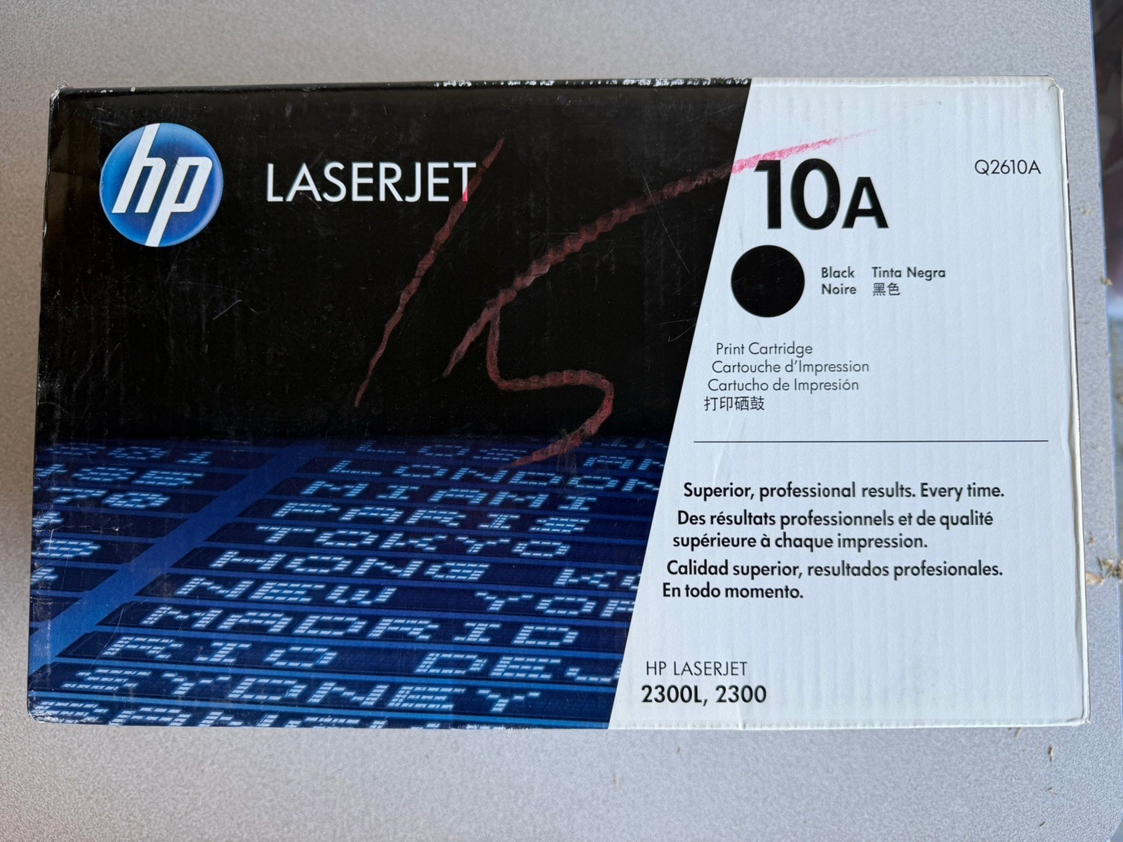 Genuine HP 10A Q2610A Black LaserJet Toner Cartridge OEM New Old Stock