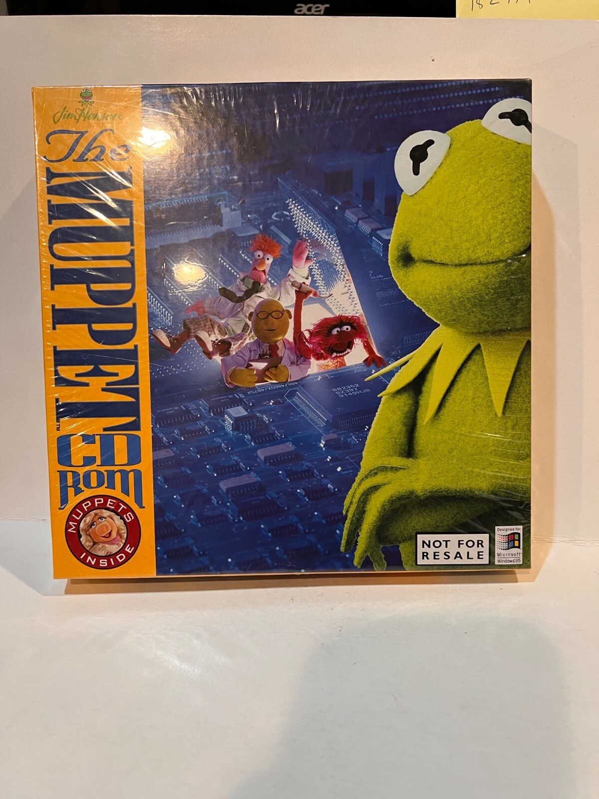 jim henson the muppets cd rom windows rare by starwave sealed gradeable