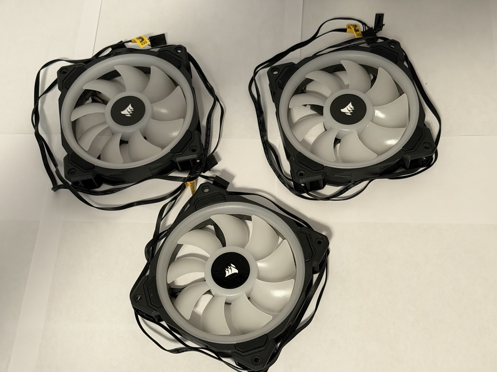 CORSAIR LL120 Dual Light Loop RGB LED PWM Fan 120mm  - Pack of 3