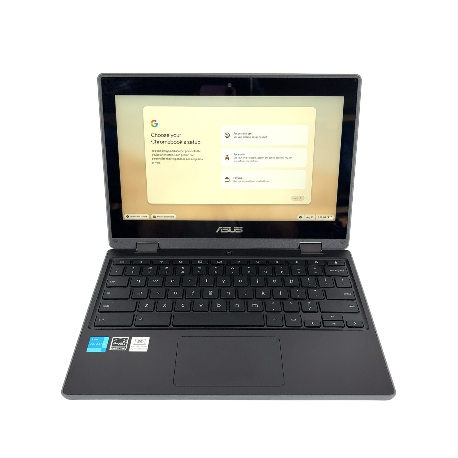ASUS Flip CR1100FK 11.6" HD Touch 1.1GHz Celeron 8GB RAM 32GB eMMC Intel UHD