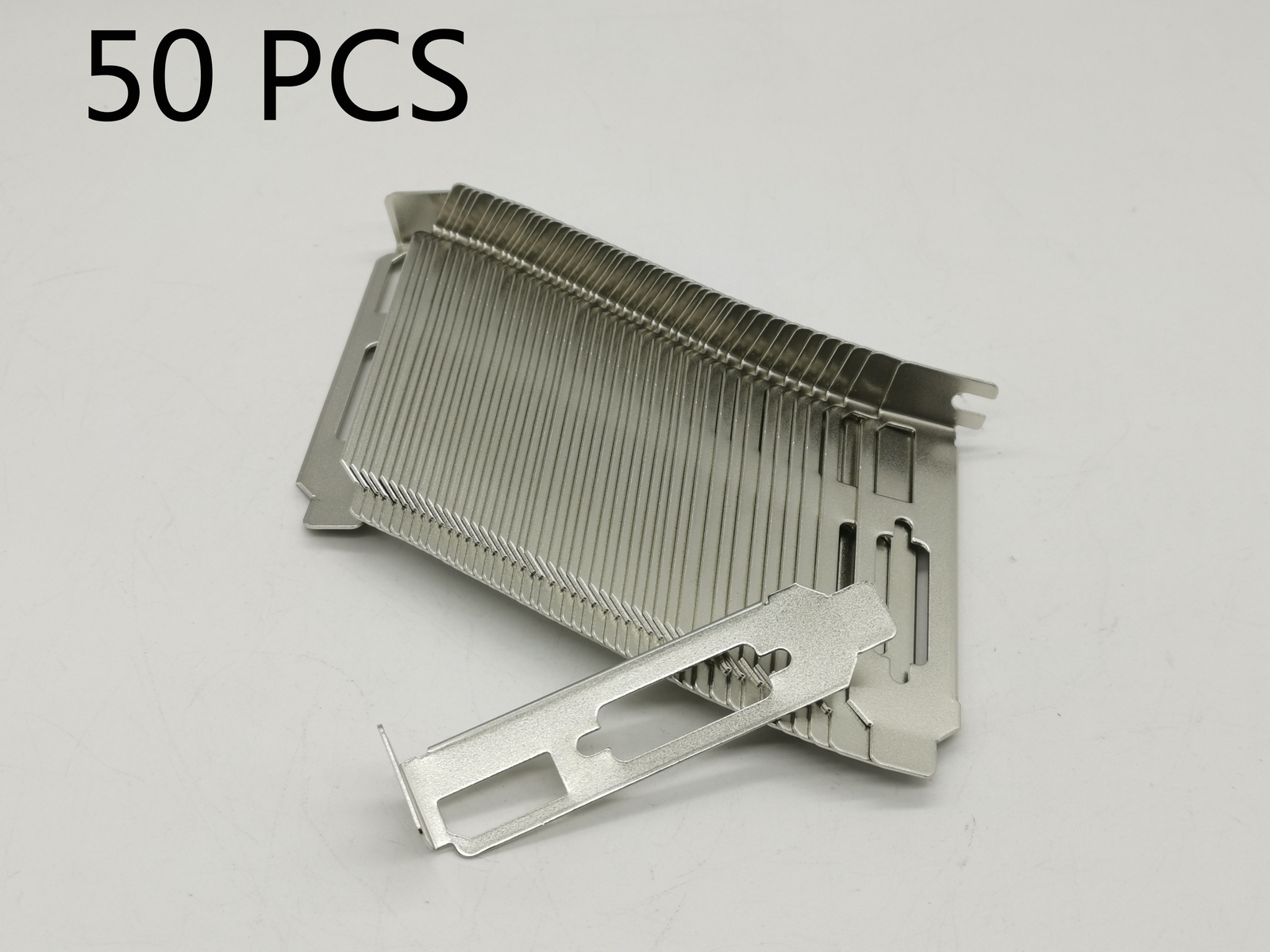 50PCS Low Profile Bracket AMD HD 4550 5450 6450 7470 7570 8570 400 K420 K600 620