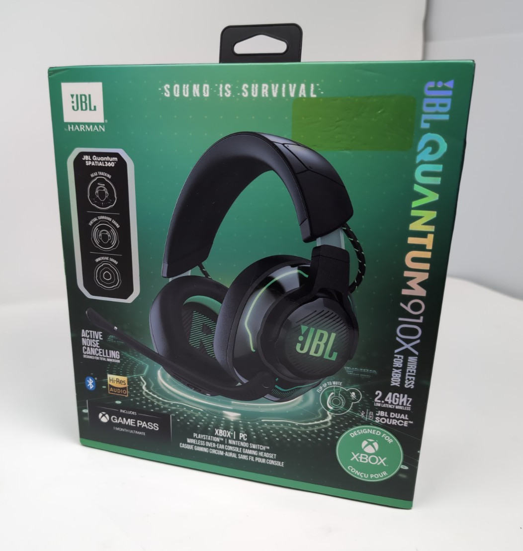 JBL Quantum 910X - Wireless Over-Ear Gaming Headset for Xbox with Head Tracking-