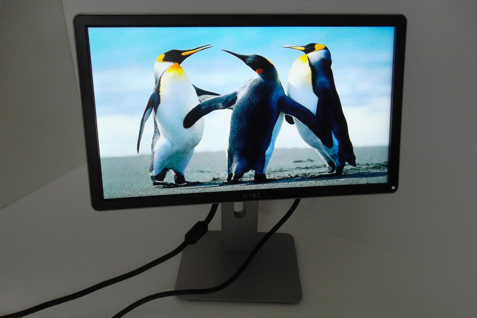 Dell P2014H 20" Wide Black LCD Monitor DVI VGA w/4-Port USB Hub P2014Ht J6HFT
