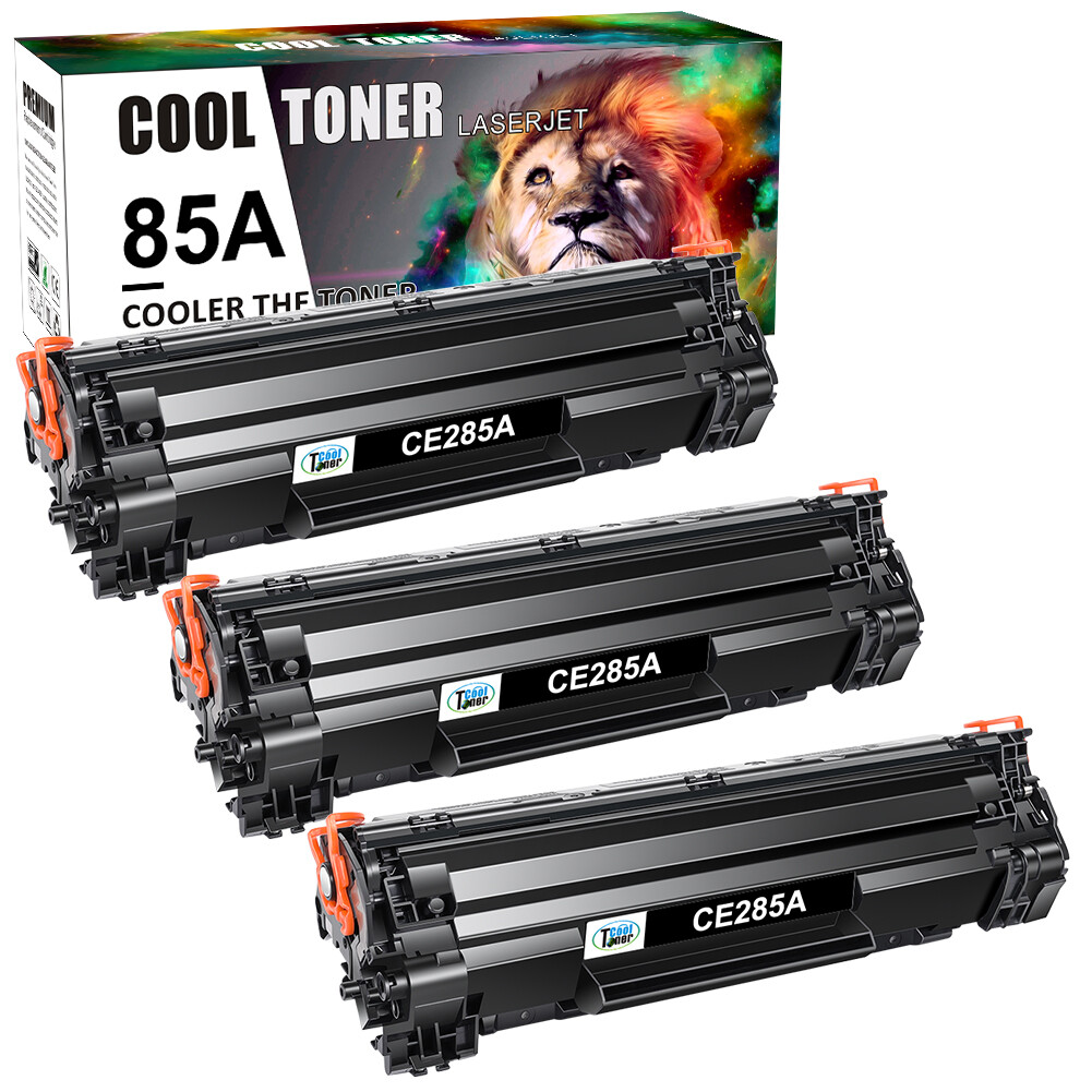 3x CE285A 85A Toner Cartridge Compatible For HP LaserJet P1005 Pro M1130 M1132
