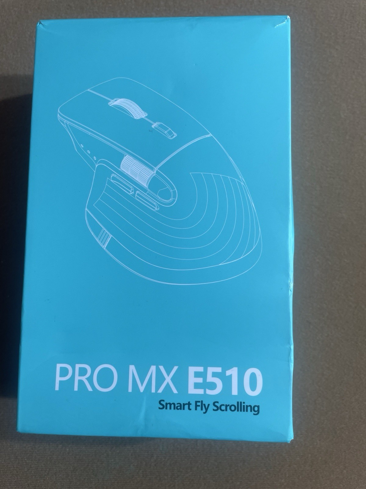PRO MX E510 Wireless Bluetooth Rechargeable Mouse 5-Button 4800 DPI Black