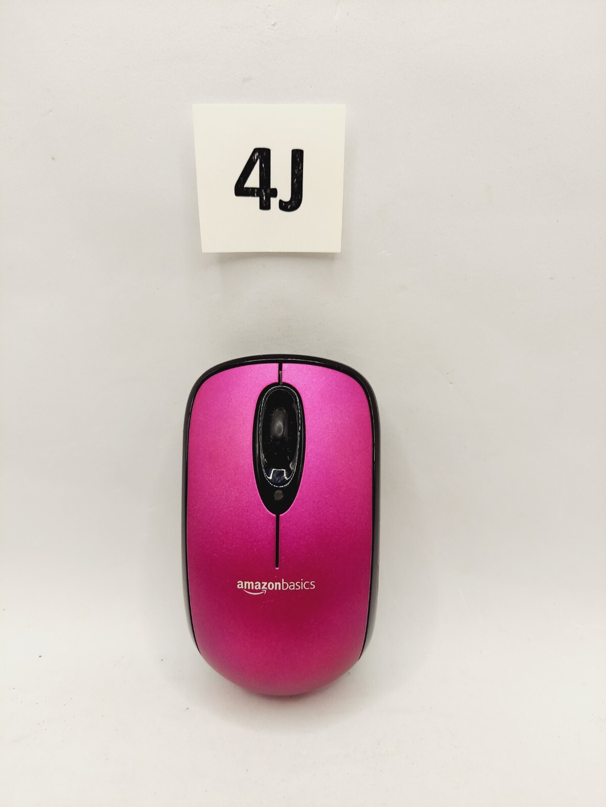 Genuine Amazon Basics MG-0975Rev A Small pink Wireless Computer Mouse no/reciver