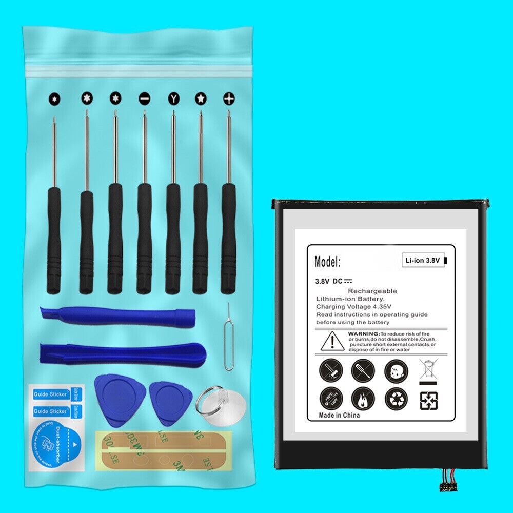 Long Life 4200mAh Lithium Battery+Portable Toolset fits Alcatel Joy Tab 8" 9029W