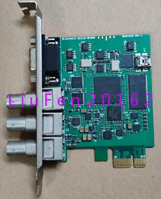 1pc used BLACKMAGIC-DESIGN DeckLink SDI acquisition card BMDPCB39 REV-G