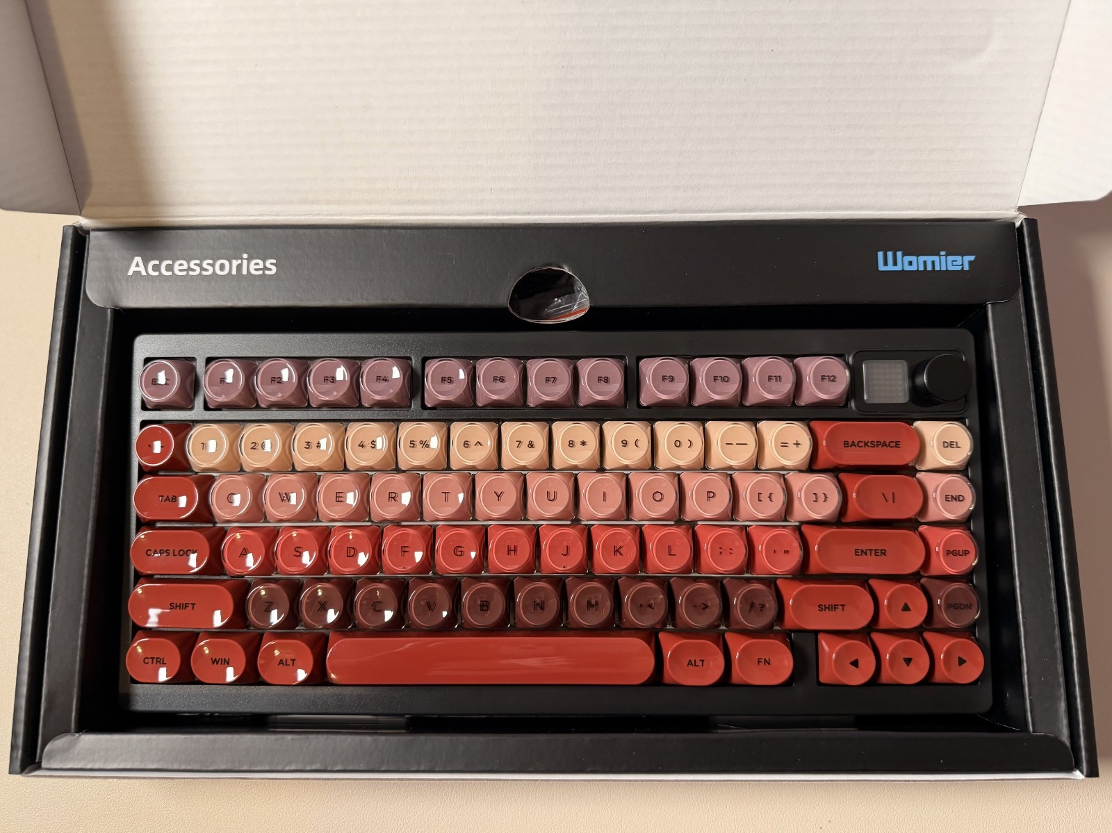 Womier MT75 Lipstick Wireless Mechanical Keyboard