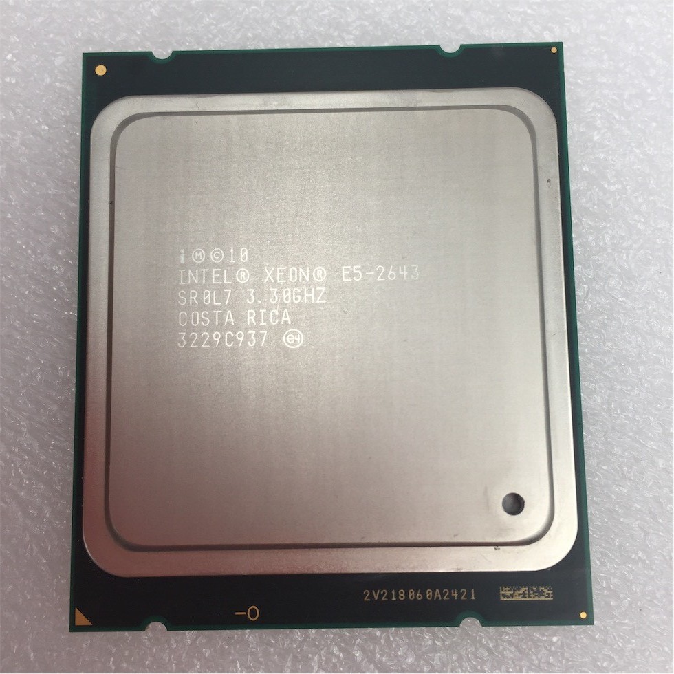 INTEL XEON QC CPU E5-2643 10MB 3.30GHZ E5-2643