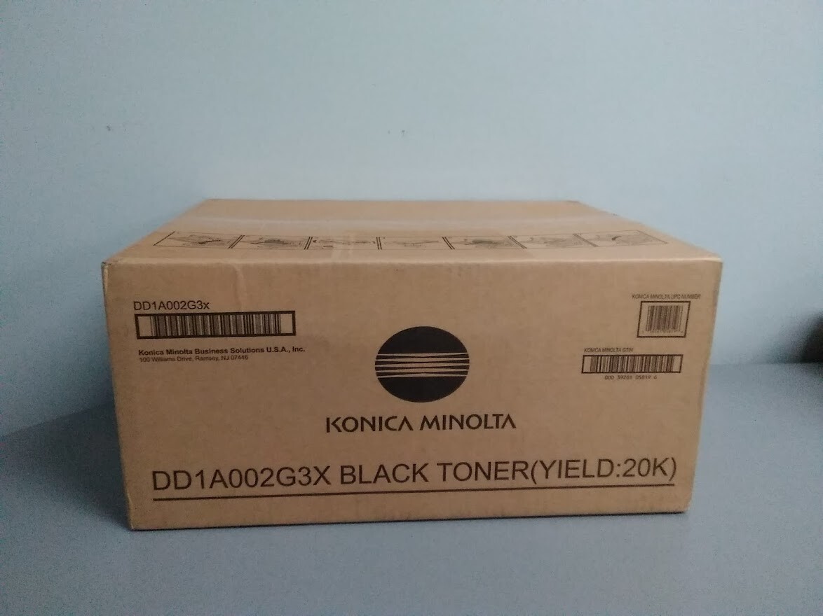 Konica Minolta DD1A002G3X, TN-219 Black Toner Cartridge 20K,  BIZHUB 25E OEM 