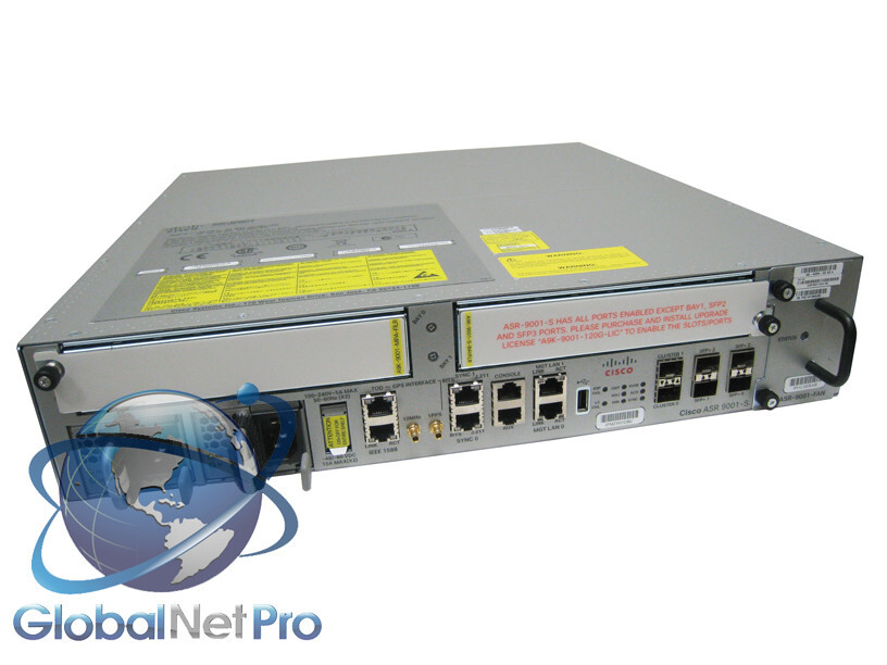 CISCO ASR-9001-S - ASR 9001 Chassis w/ 60G Bandwidth DUAL AC - LIFETIME WARRANTY