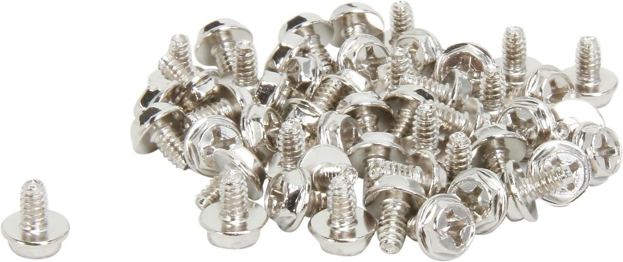 StarTech.com Replacement PC Mounting Screws Long Standoff - 50 Pack SCREW6_32