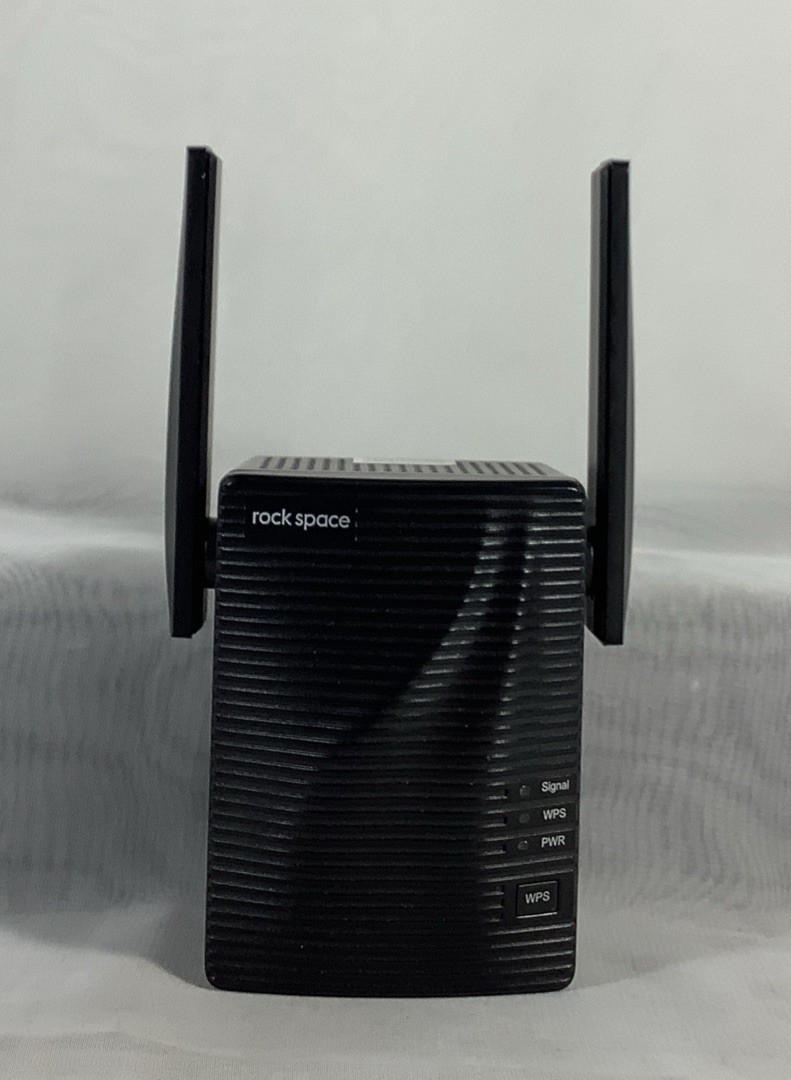 Rock Space AC1200 Dual Band WiFi Repeater with Access Ethernet Port - Black