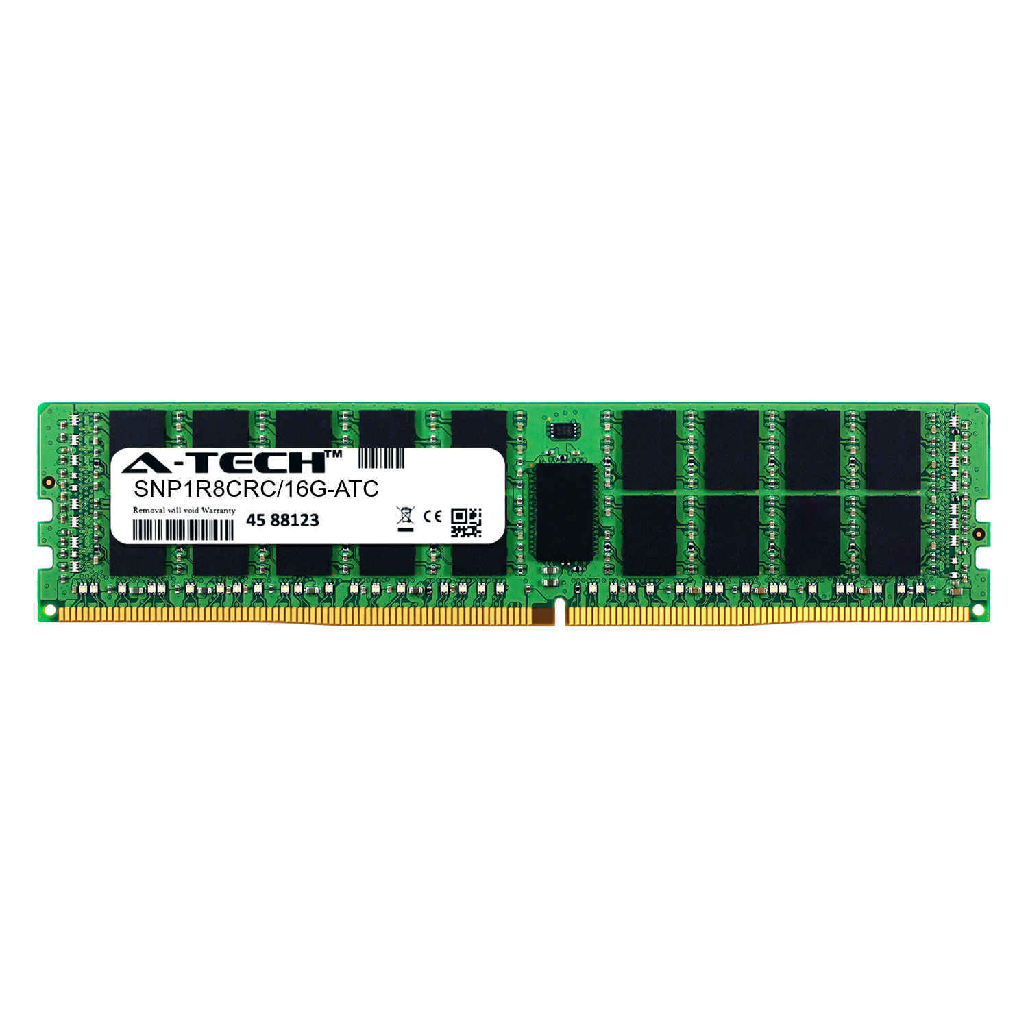 16GB DDR4 PC4-17000 RDIMM (Replacement for Dell SNP1R8CRC/16G) Server Memory RAM