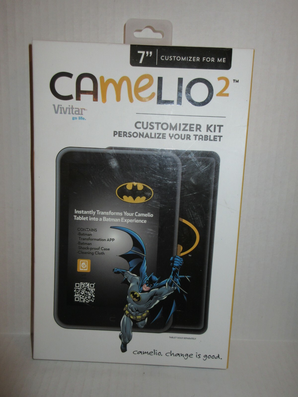 Camelio2 Vivitar Customizer Kit Personalize Your Tablet Batman Theme 7" Case App
