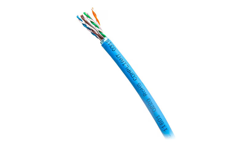 C2G 1000ft TAA Compliant Cat6a Bulk Unshielded Ethernet Network Cable - C2G56048