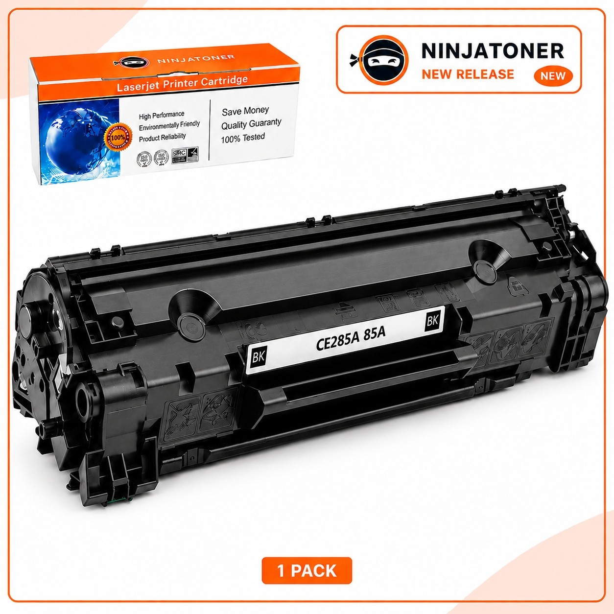 1PK CRG-125 HY For Canon 125 Toner Cartridge imageCLASS MF3010 LBP6030w LBP6000