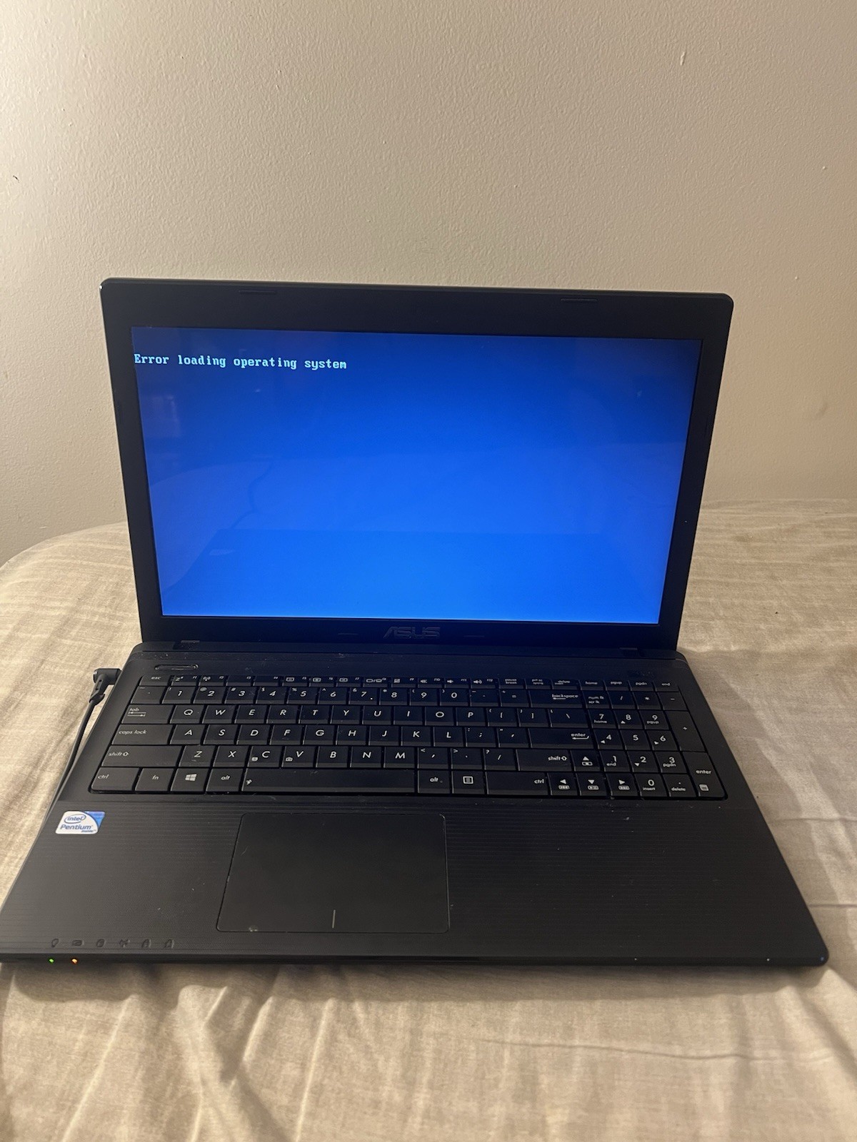 Asus X55A-DS91 Intel Pentium Password Issue