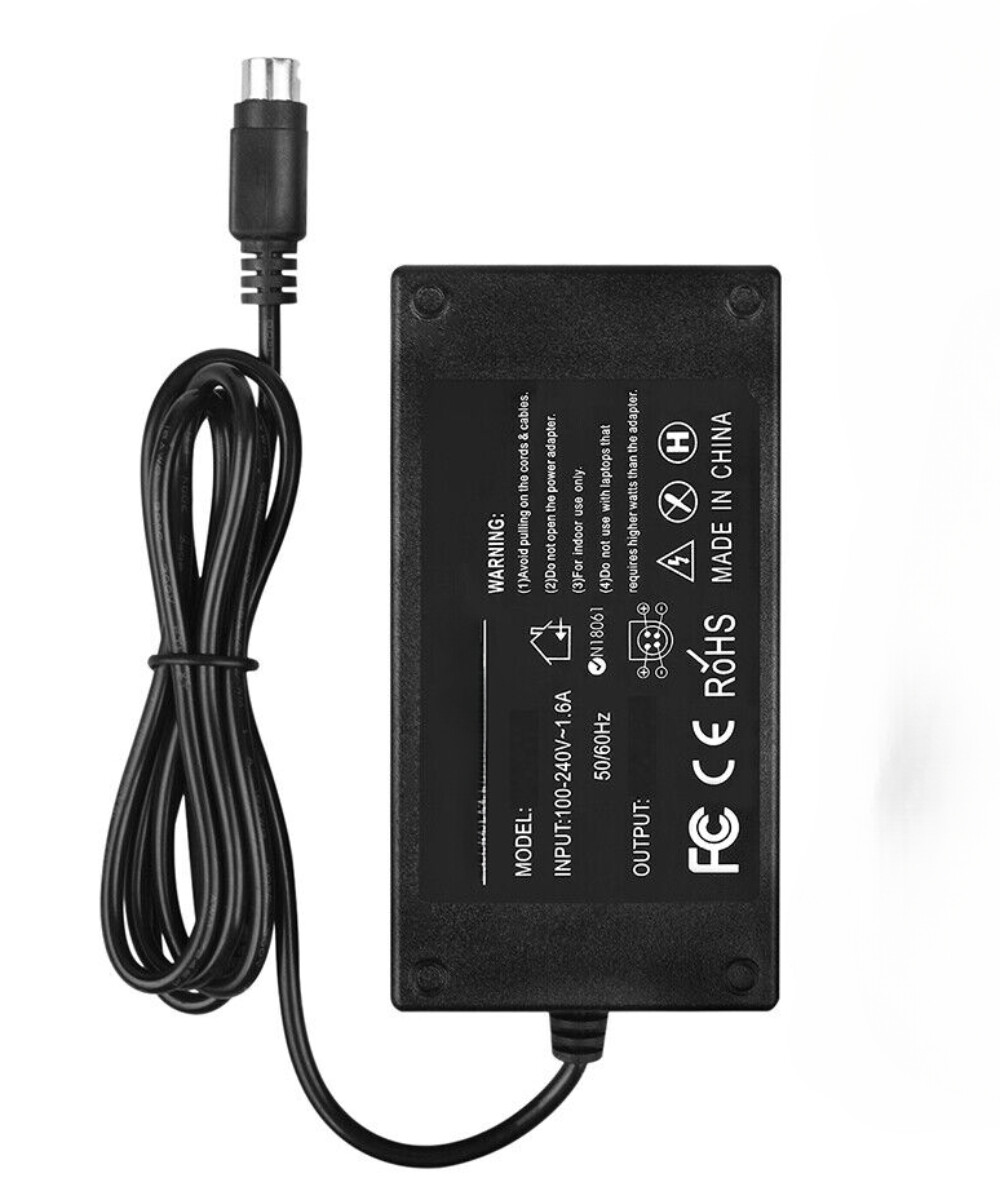 4-Pin DIN 24V 6A AC/DC Adapter for Auria EQ276W EQ276WN 27" WQHD IPS LED LCD