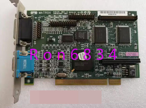 1pc used MATROX 618-04REV: A acquisition card