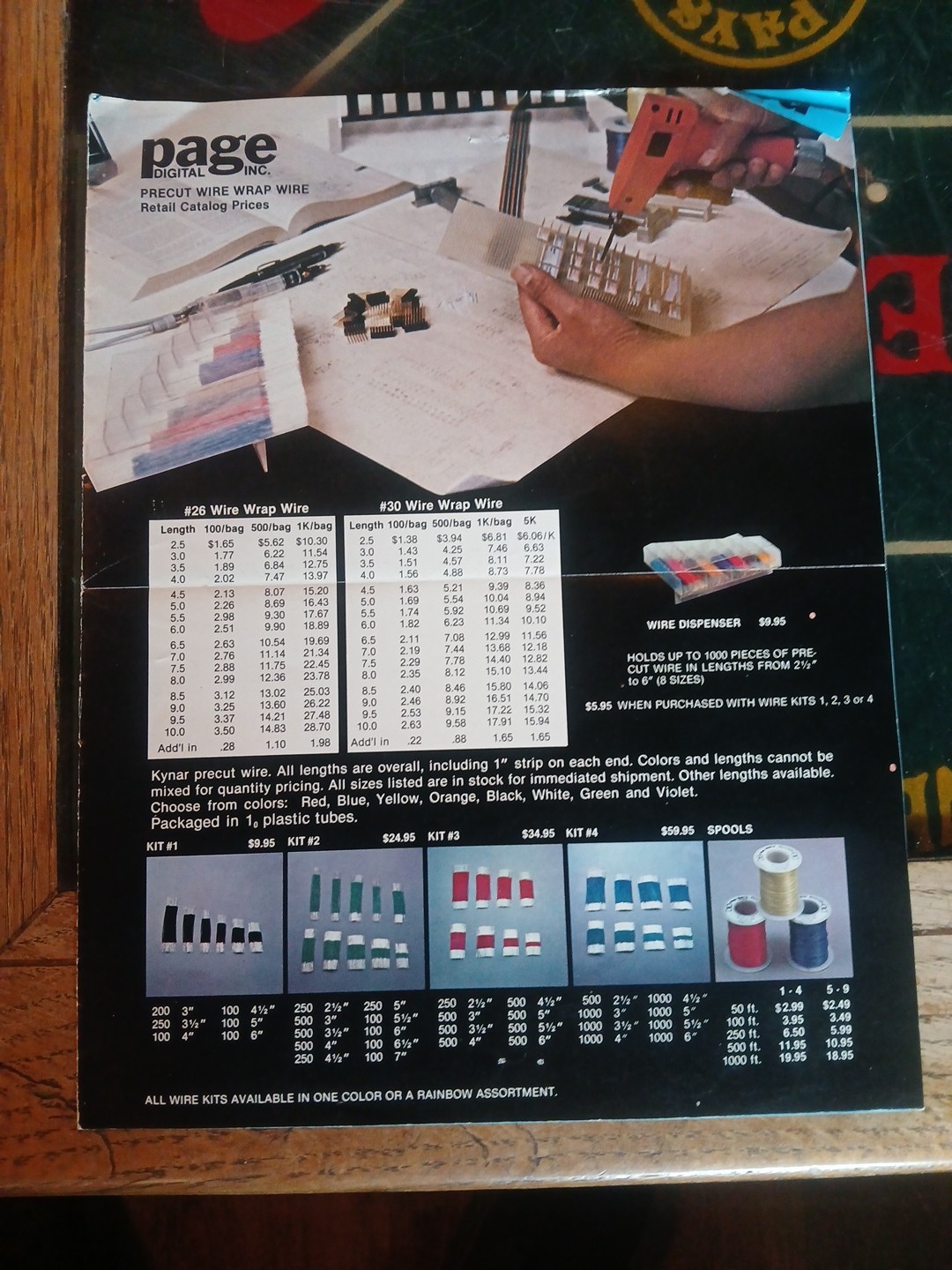Vintage 1981 Catalog Page Digital Duarte California 