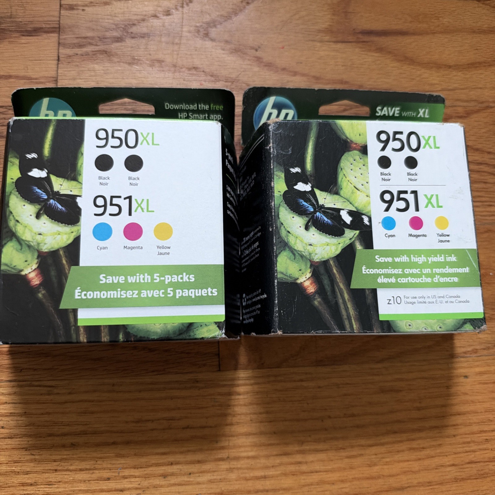 5 Pack HP 950XL 951XL ink black color 8600 8620 8630 950 XL 2 Pack- Various EXP