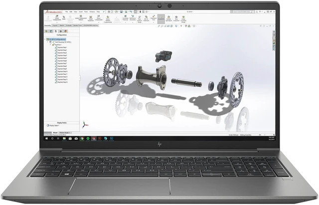 HP ZBook Power G7 15.6 in FHD IPS i7-10850H 8GB DDR4 256GB SSD NVIDIA Quadro
