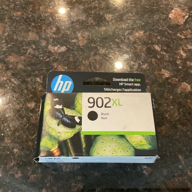 HP 902XL Black Genuine/Original Ink Catridge - T6M14AN#140
