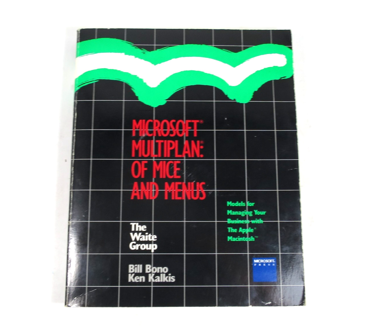 Microsoft Multiplan Of Mice and Menus Book Vintage 1991 Look Read See