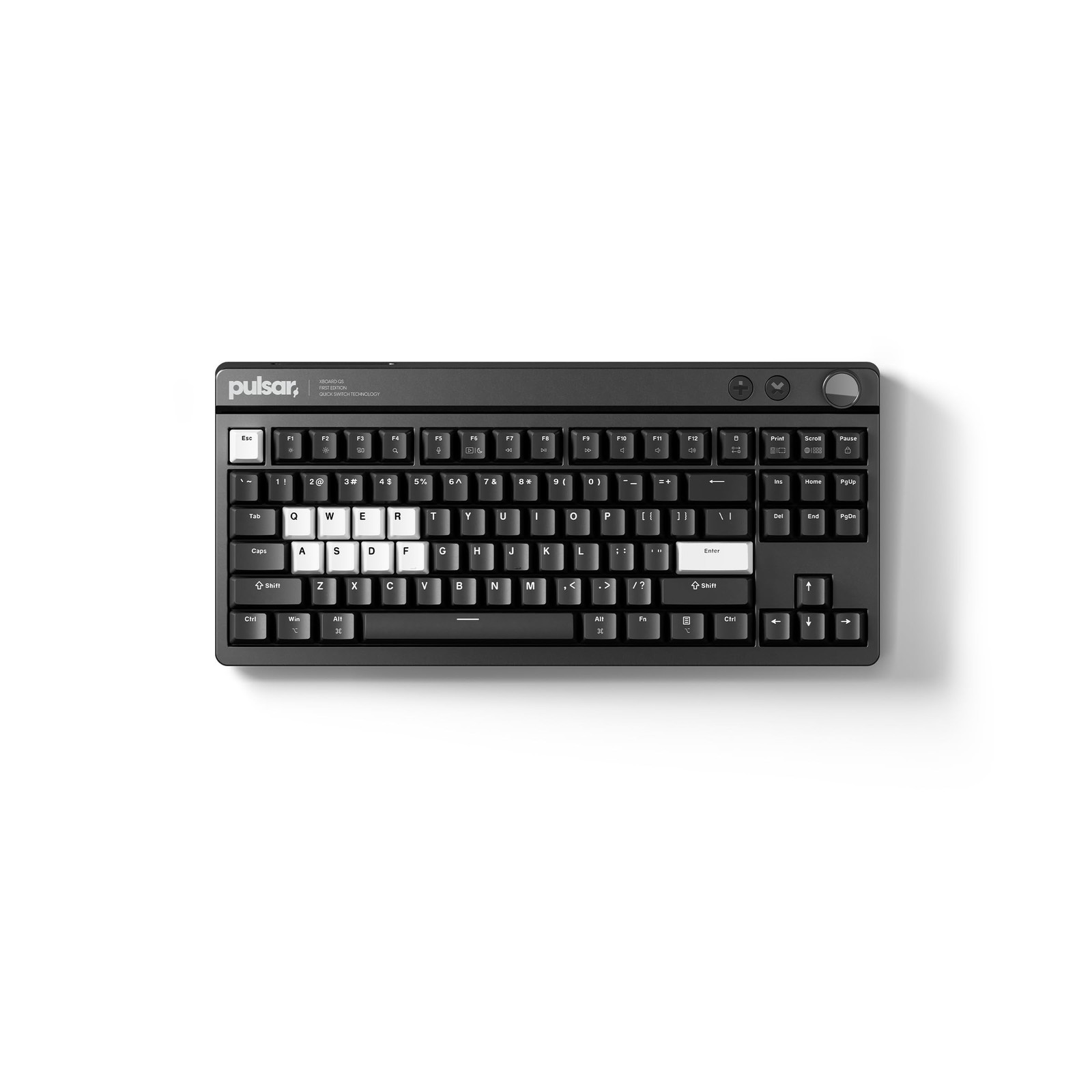 Pulsar XBOARD QS Mechanical Gaming Keyboard – QMK/VIA, Hot Swappable Linea