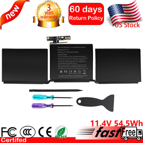 Lot Battery for Appple MacBook Pro 13'' A1708, A2159, A2289, A2338, A2171/A1713
