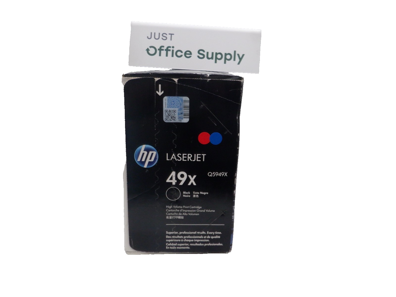 Genuine HP 49X Black Q5949X  High Volume Print Cartridge F. Shipping DD