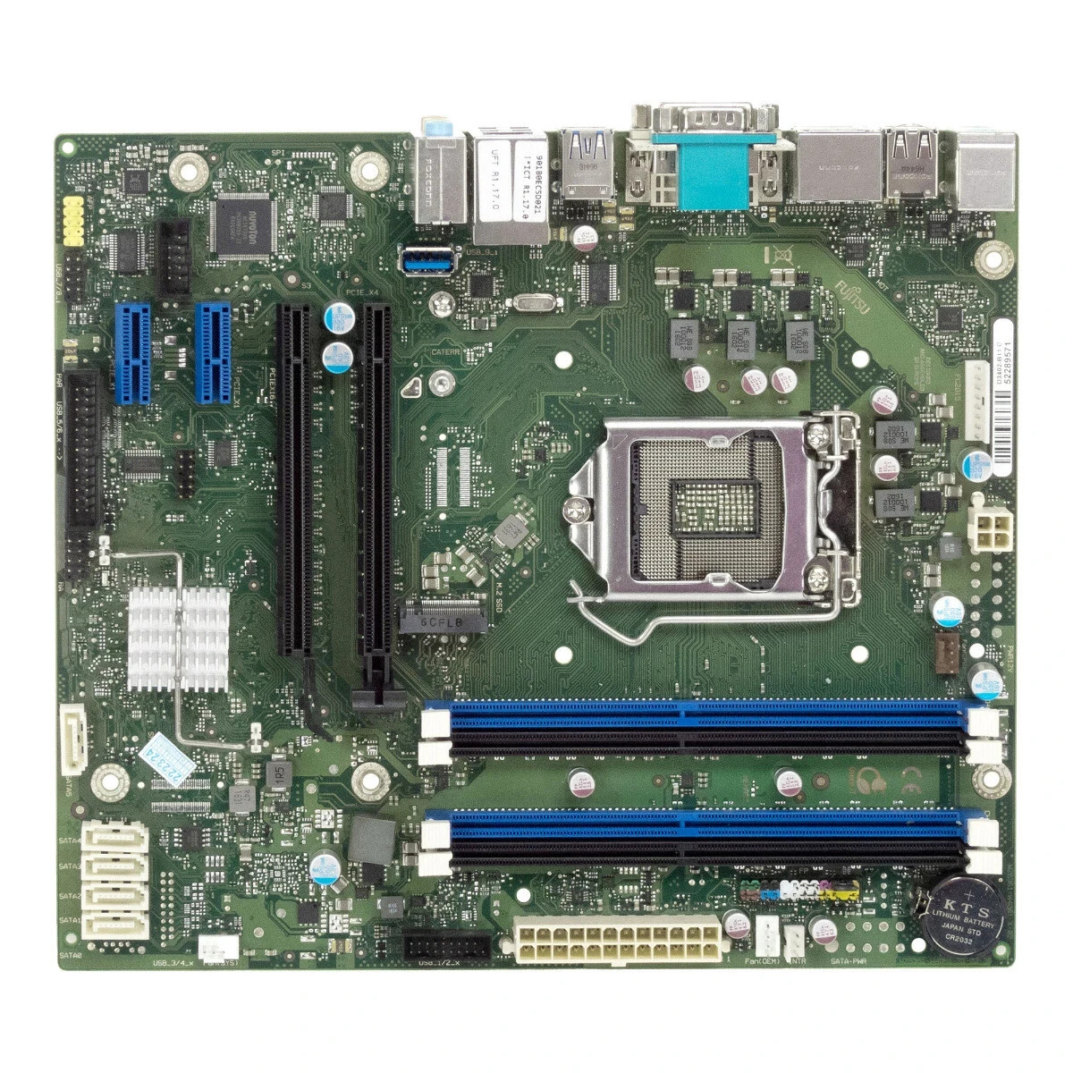 MAINBOARD FUJITSU D3402-B11 GS1 DDR4 PCIe mATX SOCKEL 1151