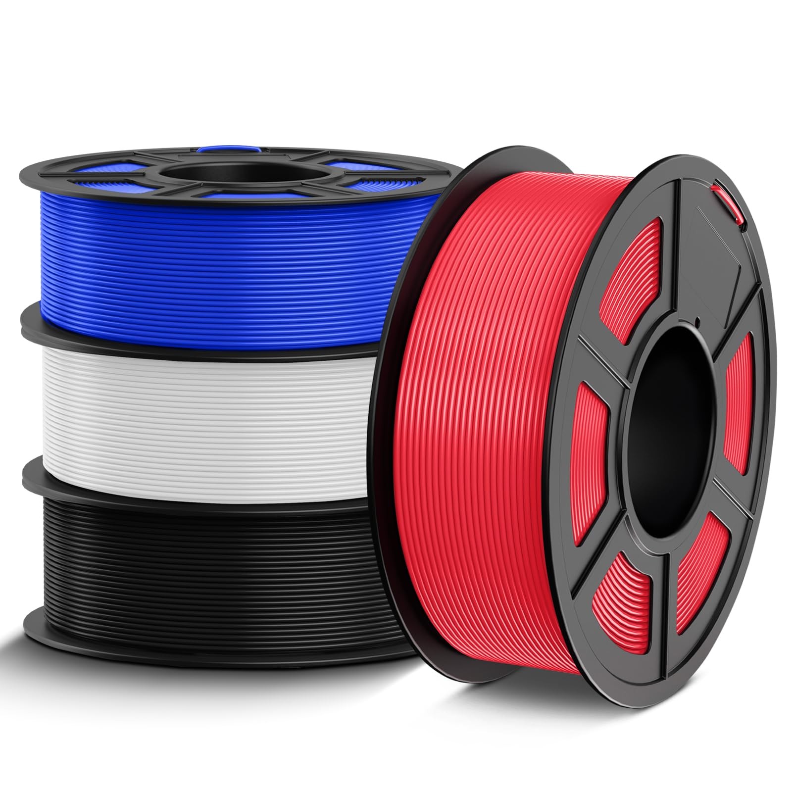TECBEARS PETG Filament 1.75mm, 4kg Bundle, Multi T401