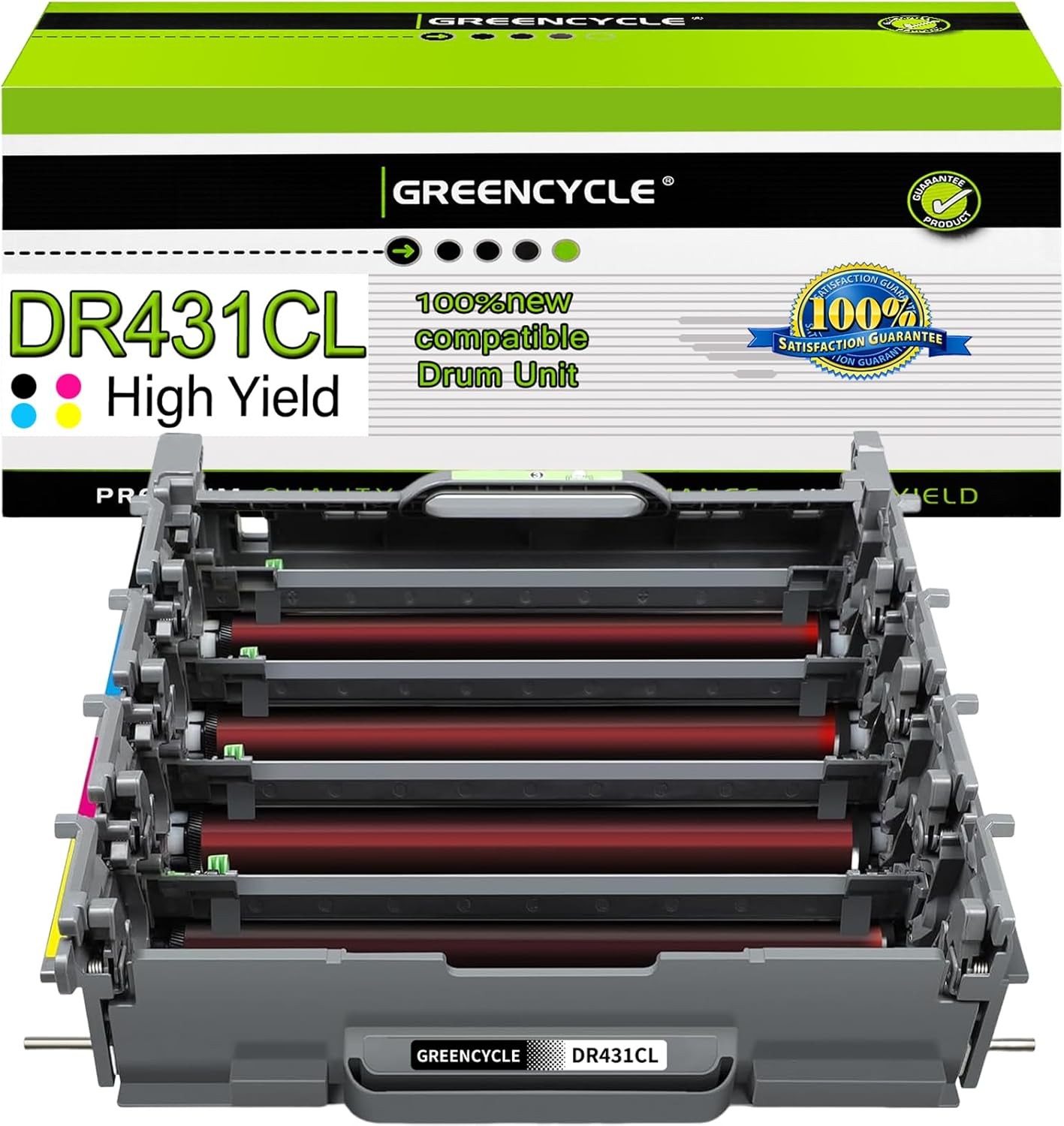 Brother DR431CL 30,000 Page-Yield Drum Unit - Black/Cyan/Magenta/Yellow New