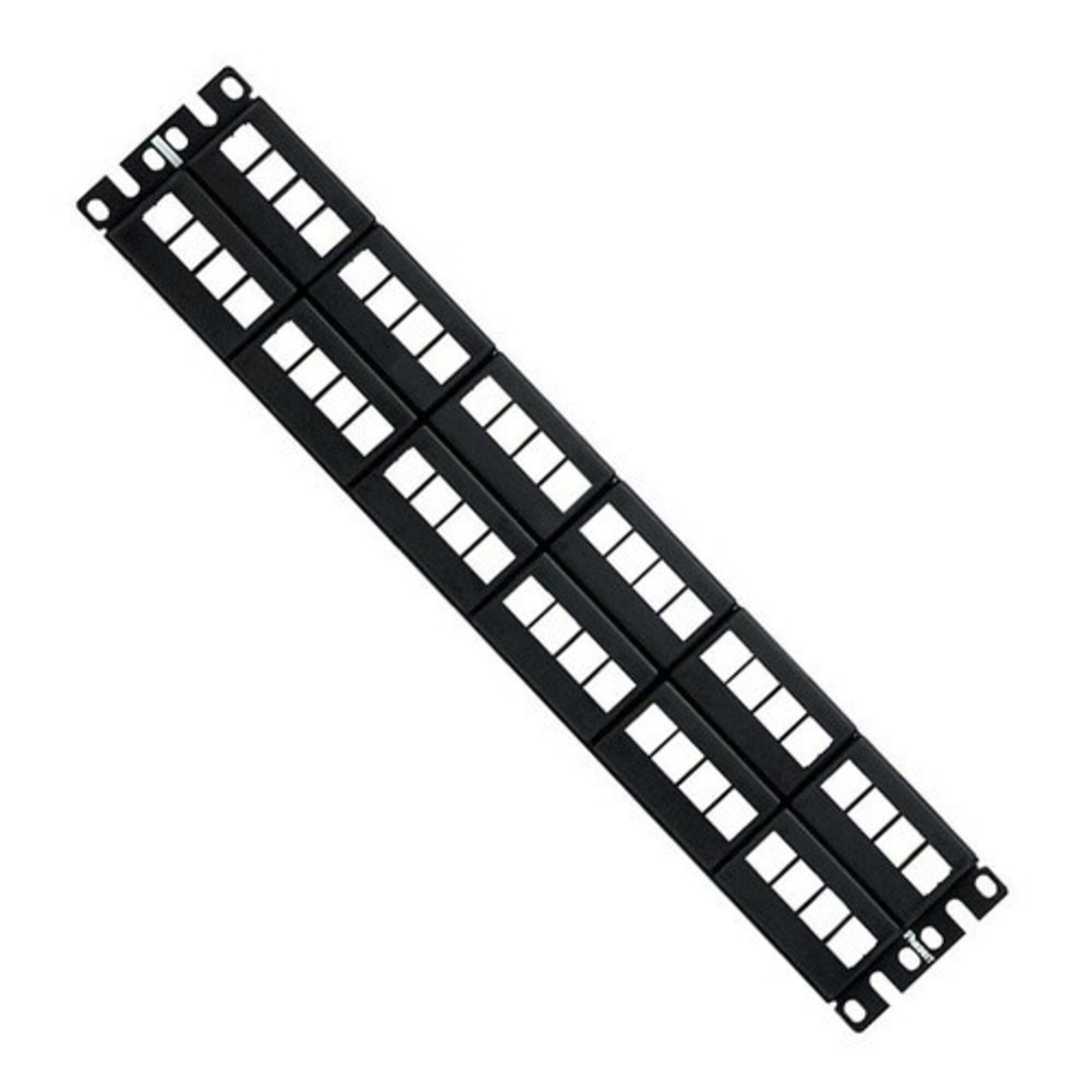 Panduit - NKFP48Y - Panduit Modular Patch Panel - 48 - 48 Port(s) - 48 x RJ-11