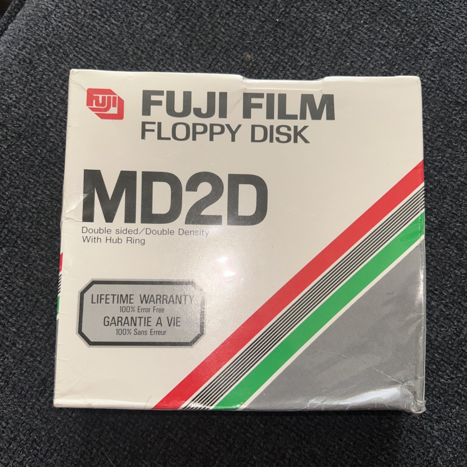 Fuji Film Floppy Disk 5.25" MD2D Box Of 10 - NOS New unopen box sealed