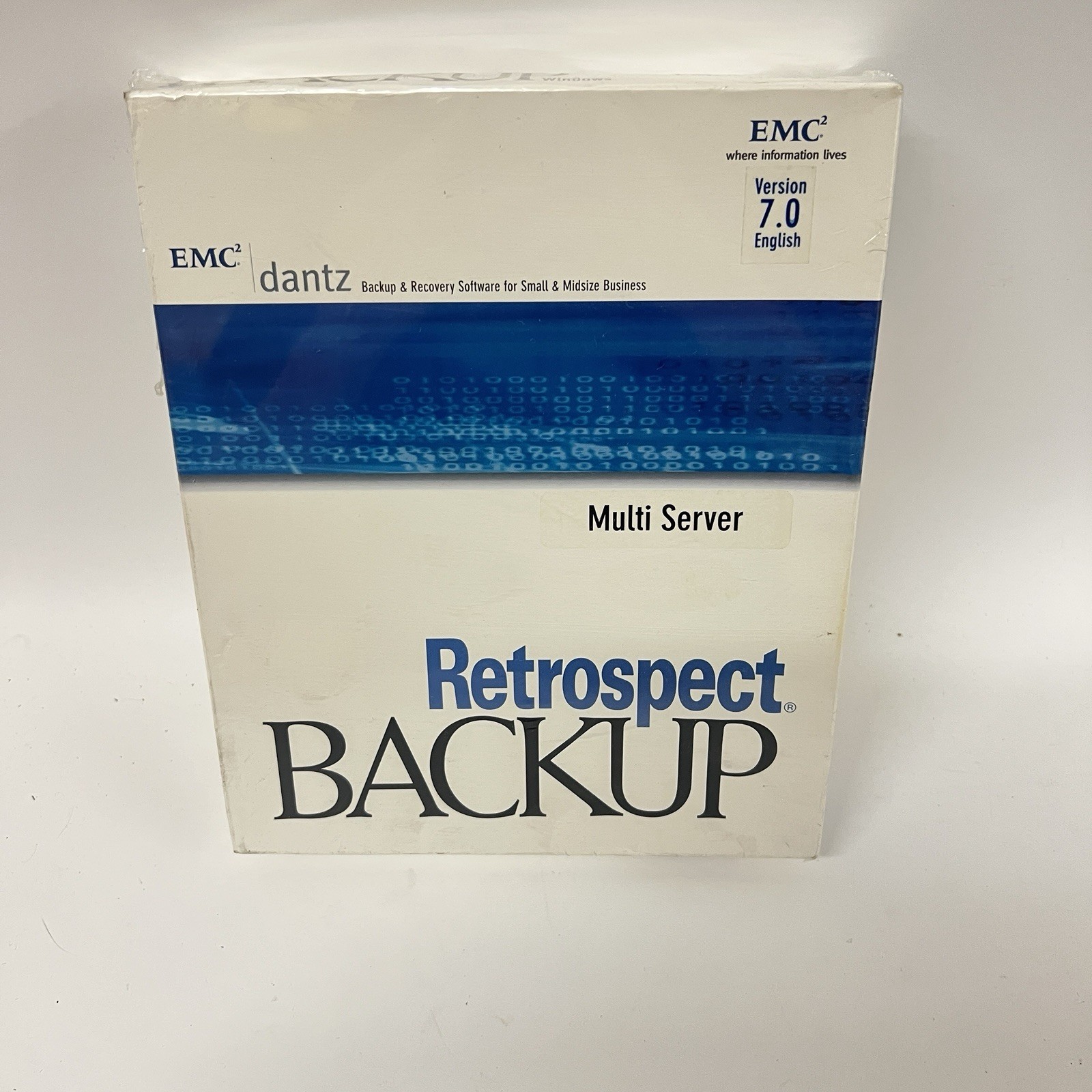 EMC Dantz Retrospect Backup 7.0 Multi Server for Windows SMB Backup Software