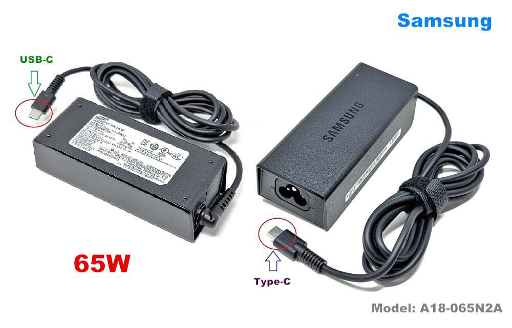 Genuine Samsung Galaxy Book Flex NP950QCG-K01US AC USB-C Power Adapter Charger