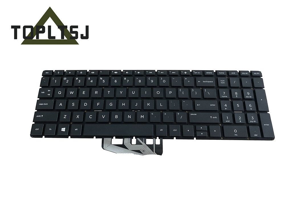 New For HP 15-bs134wm 15-bs080wm 15-bs020wm 15-br052od Series Keyboard black US