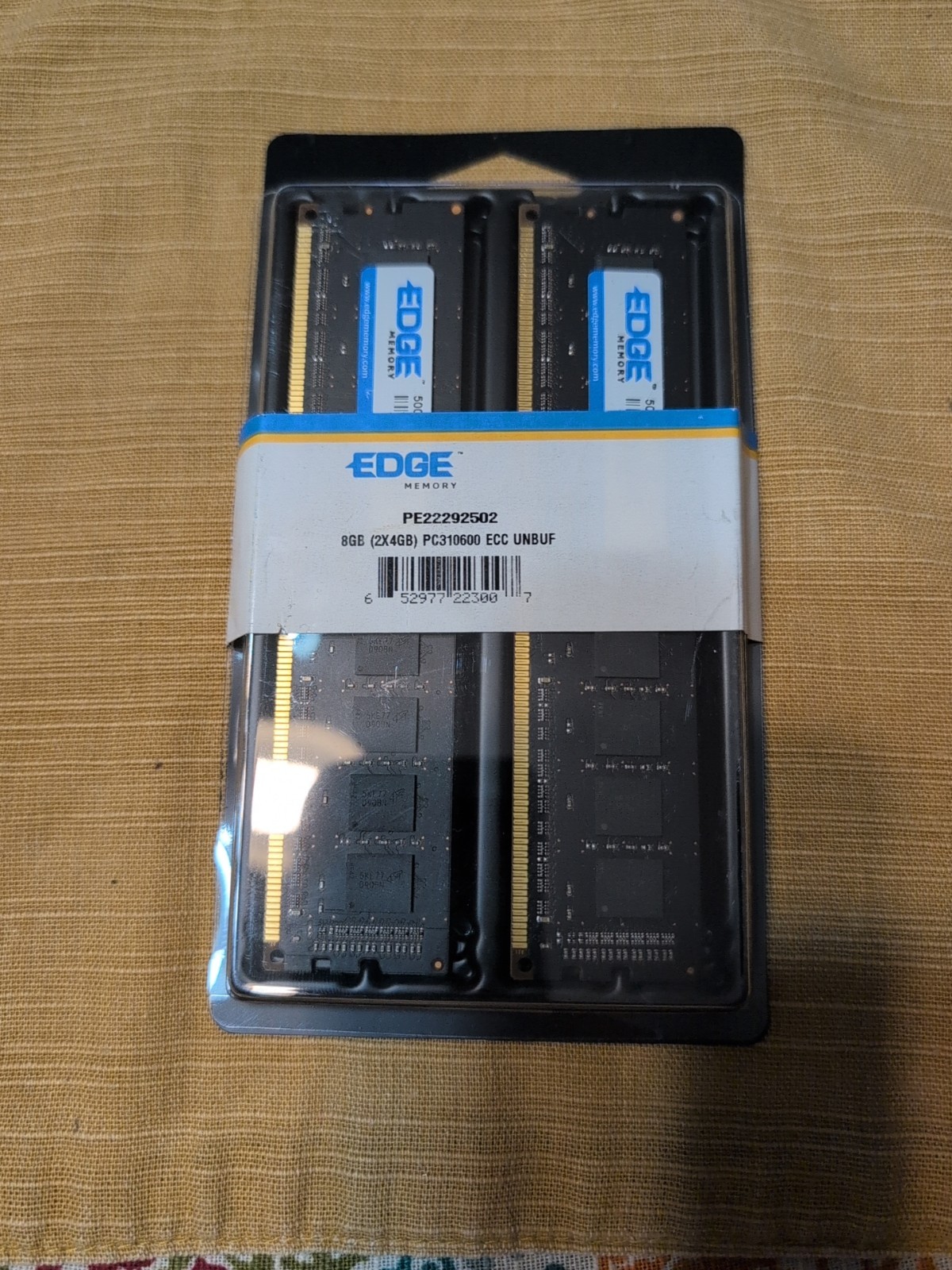 Edge Memory 8gb X2 Pe22292502 16 Gb Total.  Tote 2b