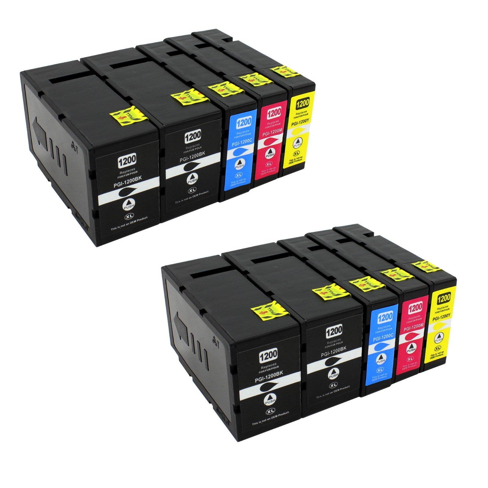 10PK PGI-1200XL 1200 XL Ink For Canon MAXIFY MB2020 MB2120 MB2320 MB2720