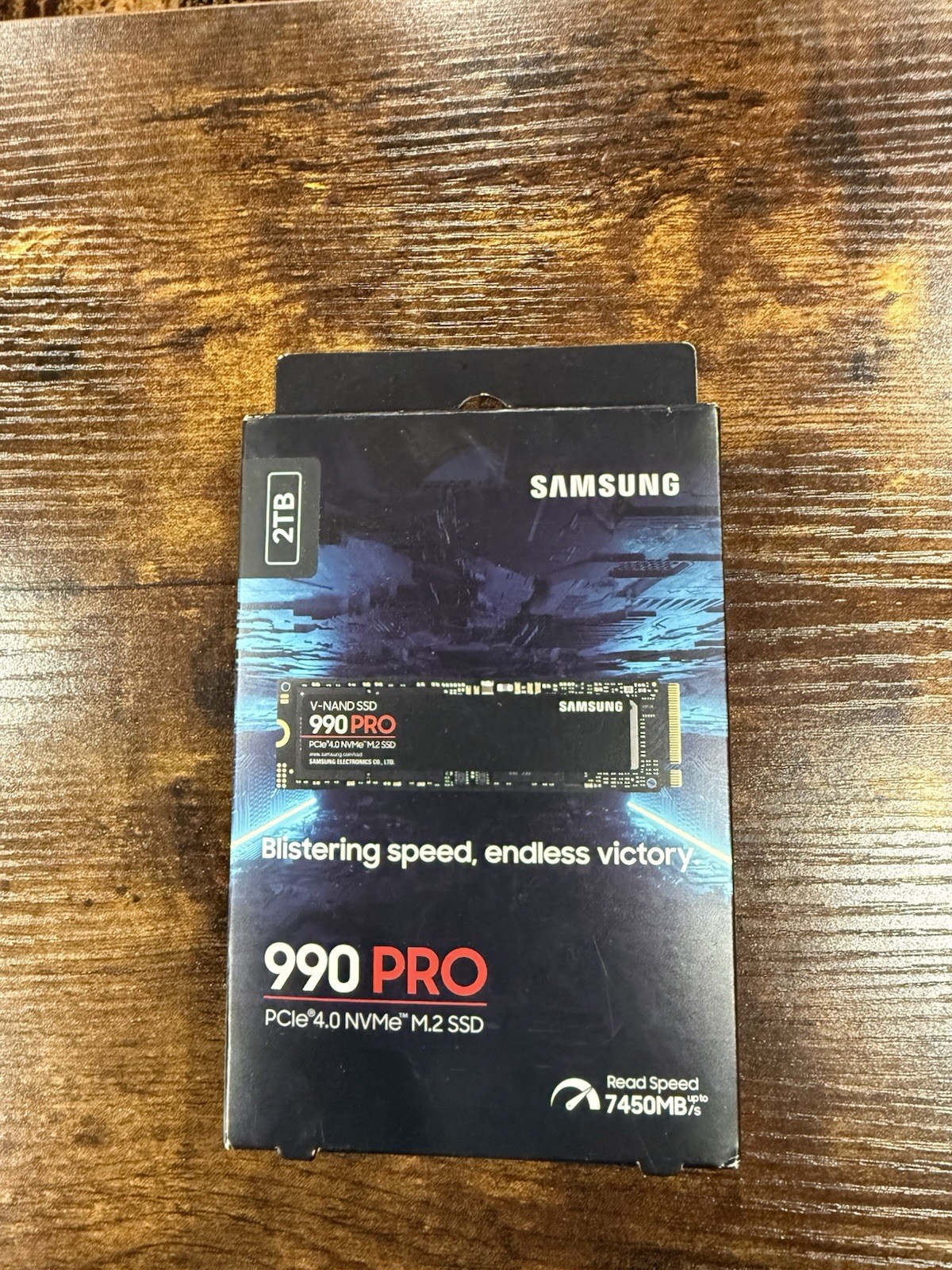 Samsung 990 PRO 2TB NVMe PCIe 4.0 M.2 2280 (MZ-V9P2T0B/AM) Internal SSD