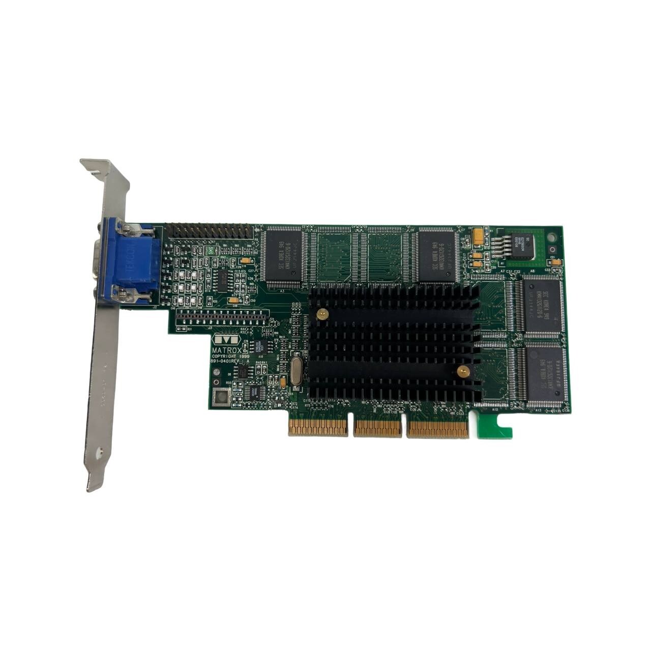AGP card MGI Matrox 891-0401 G4+MILA/16/CPQ Rev A 400273-002 VGA 